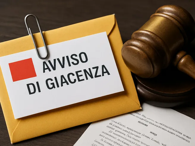 Avviso di giacenza: cosa significa, tempi di ritiro e implicazioni legali