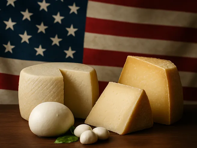 Formaggi italiani e dazi USA: una minaccia per la tavola e l’economia