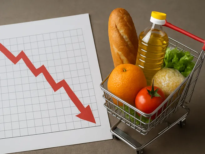 Inflazione in calo, ma mangiare costa sempre di più: i prodotti più cari