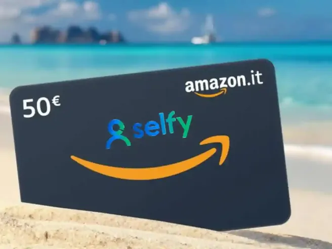 Scegli SelfyConto e ricevi 50€ in Buoni Amazon subito! Apri il conto e fai acquisti
