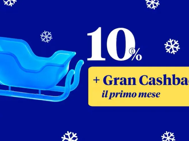 Da BBVA c’è il Gran Cashback 10%: fino a 50 euro di rimborso sugli acquisti