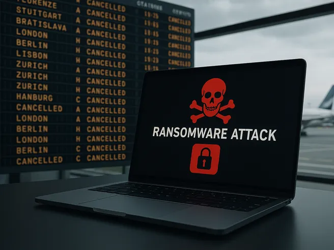 Cyberattacchi agli aeroporti UE: un arresto in Gran Bretagna