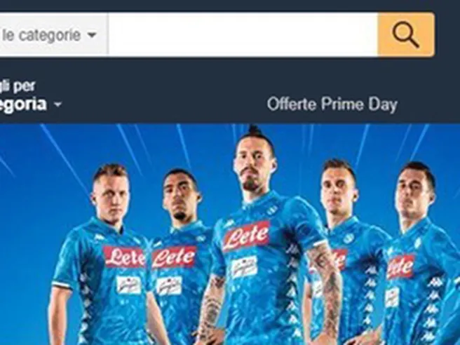 Il Napoli vince lo scudetto dell’e-commerce: storico accordo con Amazon