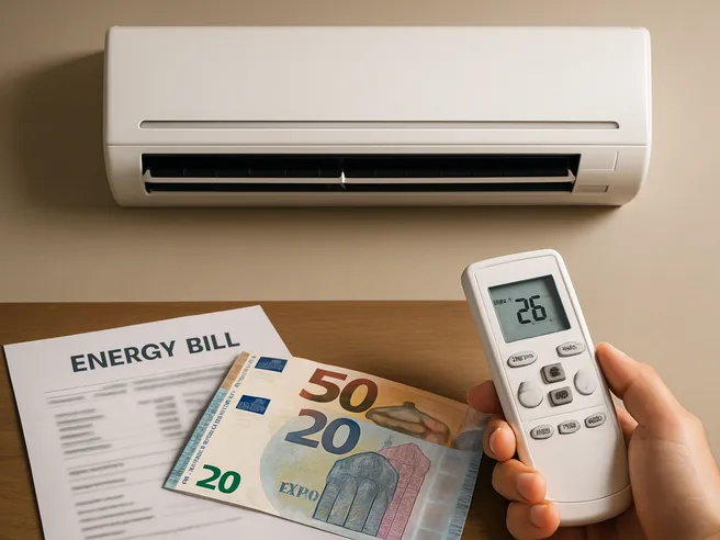 Stai per accendere il climatizzatore? Scopri quanto ti costerà in bolletta