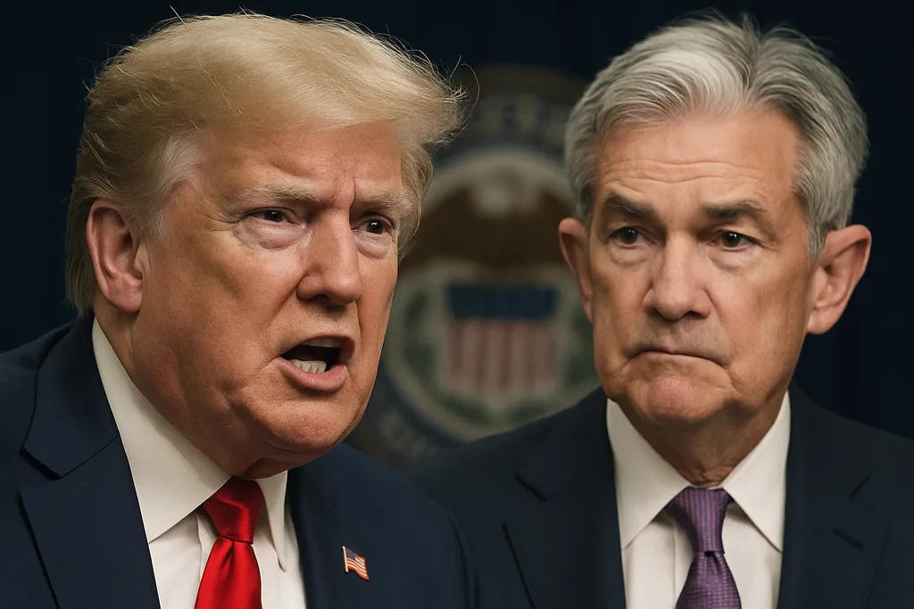 Fed, tassi fermi e crescita rivista al ribasso: Trump insulta Powell