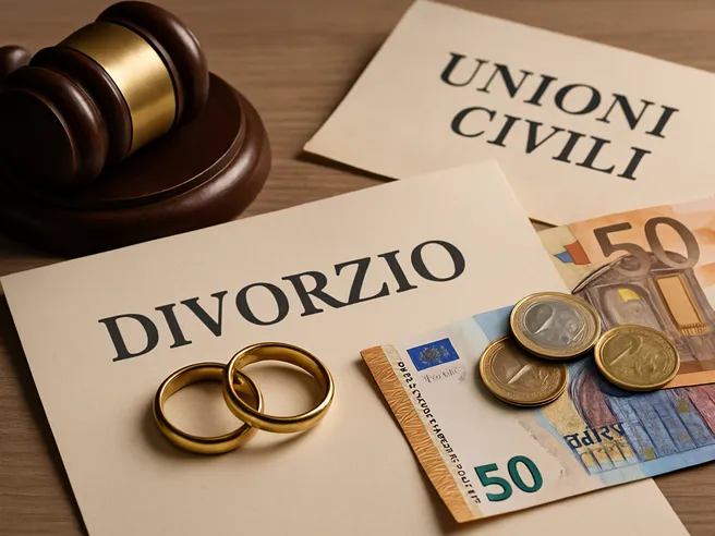Unioni civili, arriva l’assegno di divorzio: la decisione della Cassazione