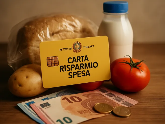 Carta Risparmio Spesa: il sostegno per le famiglie a basso reddito