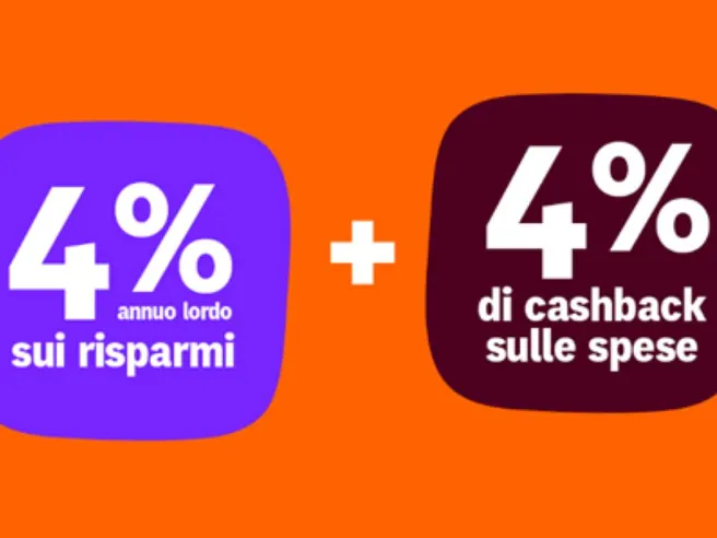 Da ING il numero perfetto è ancora il 4: conto deposito e cashback sulle spese al top