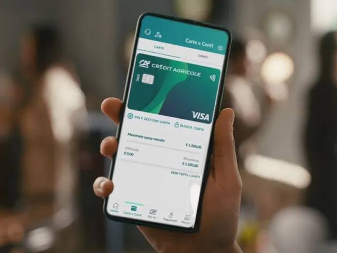 Canone zero e 400€ di buoni Amazon se apri il conto Crédit Agricole