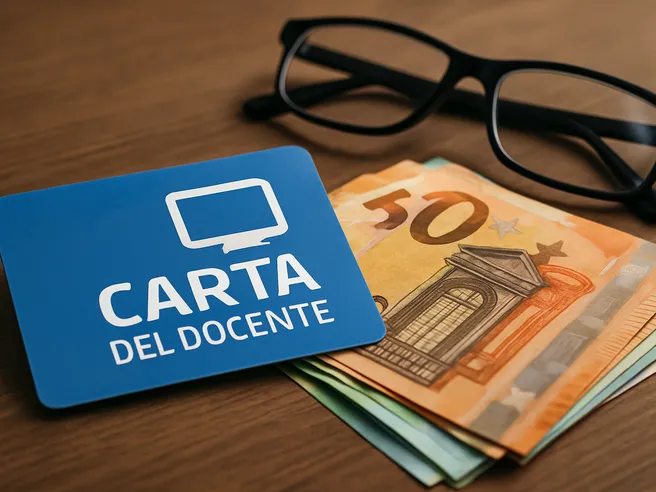 Carta del Docente 2025/2026: più beneficiari ma bonus ridotto