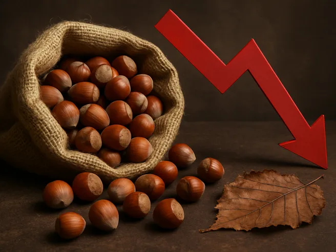 Crisi nocciole in Italia: produzione a rischio, filiera sotto pressione