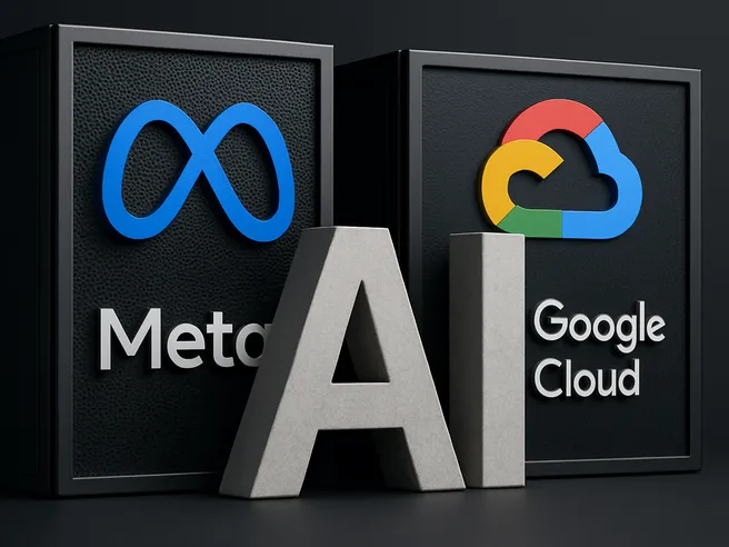 Meta sigla maxi accordo con Google Cloud: 10 miliardi per la corsa all’IA