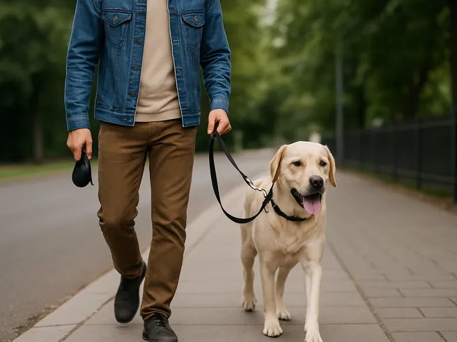 Passeggiata col cane: cosa dice la legge