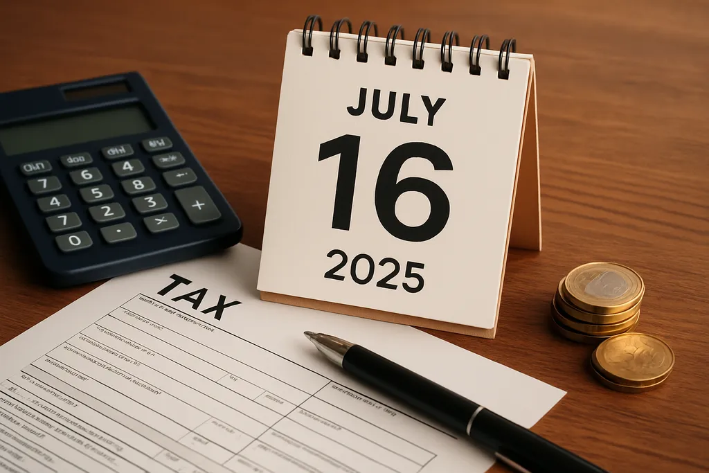 Scadenze fiscali del 16 luglio 2025: cosa sapere