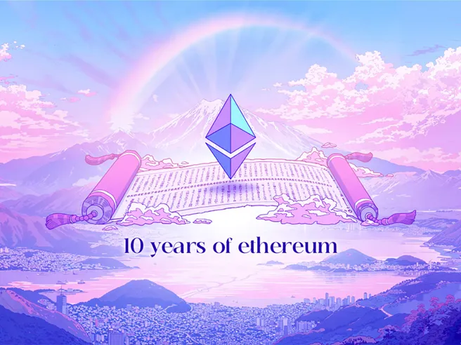 Una torcia NFT per celebrare i primi 10 anni di Ethereum