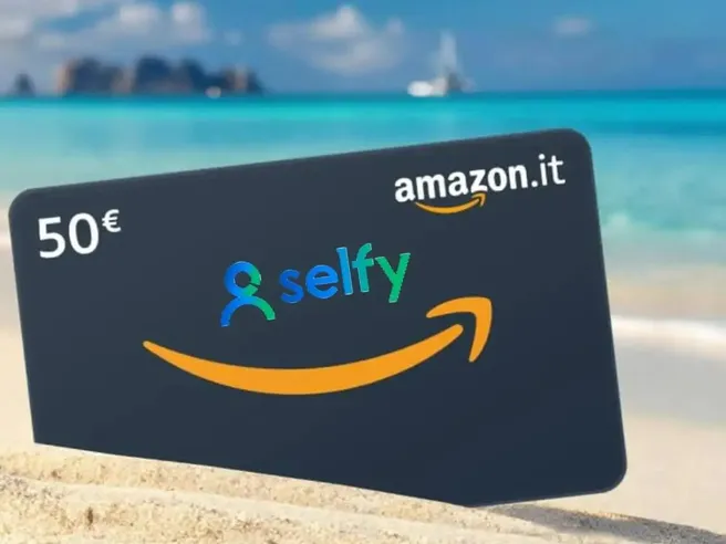 Scegli SelfyConto: apri il conto, fai acquisti e ricevi 50€ in Buoni Amazon