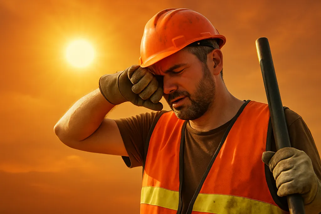 Stop al lavoro con caldo estremo: ecco cosa prevede la legge