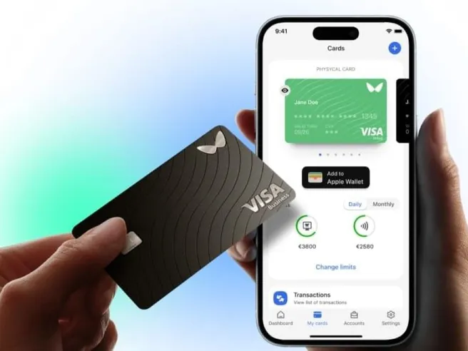 Carta aziendale gratuita: Wallester elimina le spese noiose