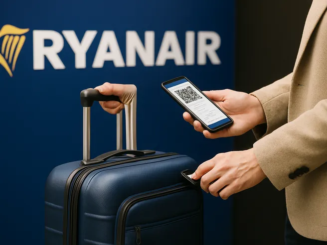 Ryanair aggiorna le regole: bagaglio più grande e check-in solo da app
