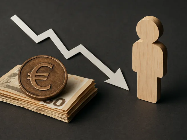 Salari sempre più bassi: cosa sta succedendo al potere d’acquisto delle famiglie italiane?