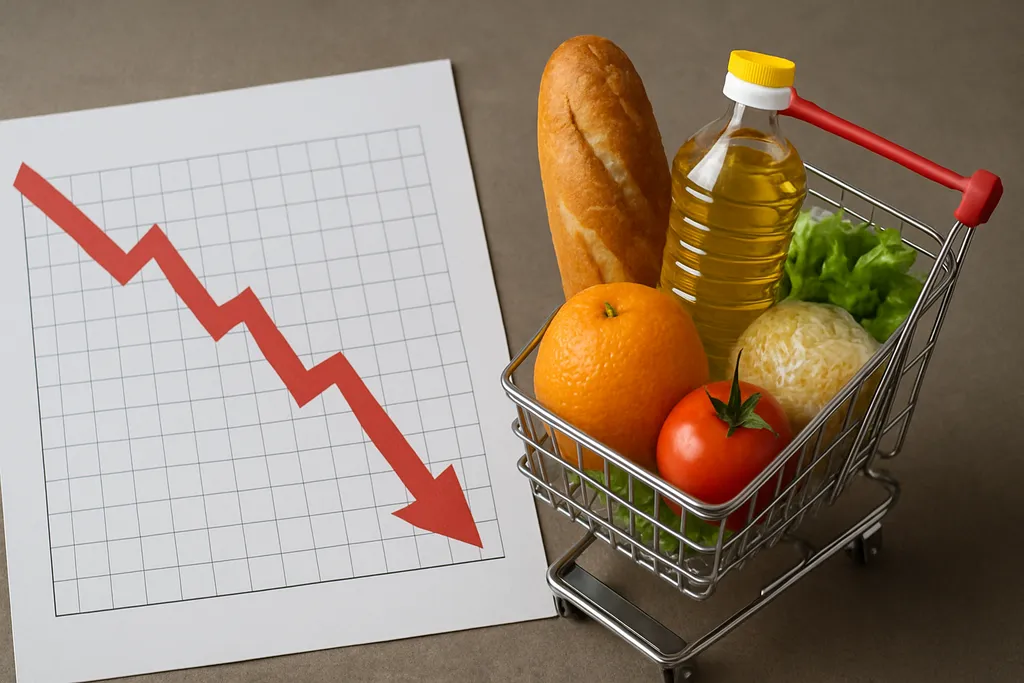 Inflazione in calo, ma mangiare costa sempre di più: i prodotti più cari