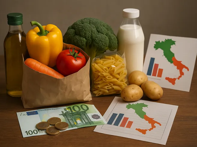 Consumi in Italia: divario Nord-Sud e inflazione frenano la ripresa