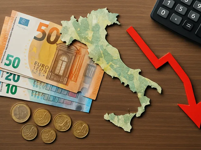 Italia in affanno tra salari in calo e contratti scaduti
