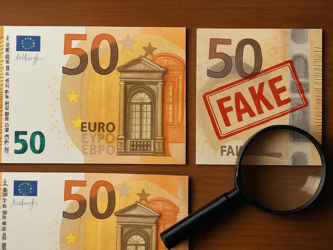 Banconote false in aumento: come riconoscerle