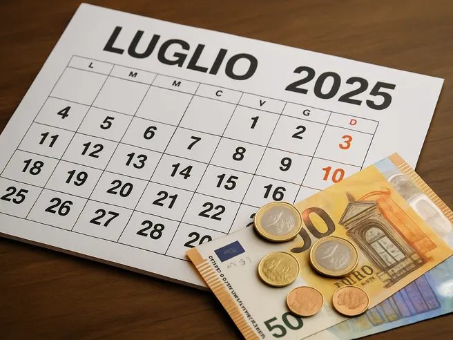 Calendario INPS luglio 2025: quando arrivano pensioni, assegni e indennità