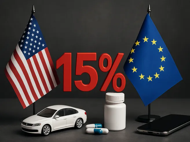 Dazi UE-USA al 15%: cosa entra e cosa no nell’accordo con Washington