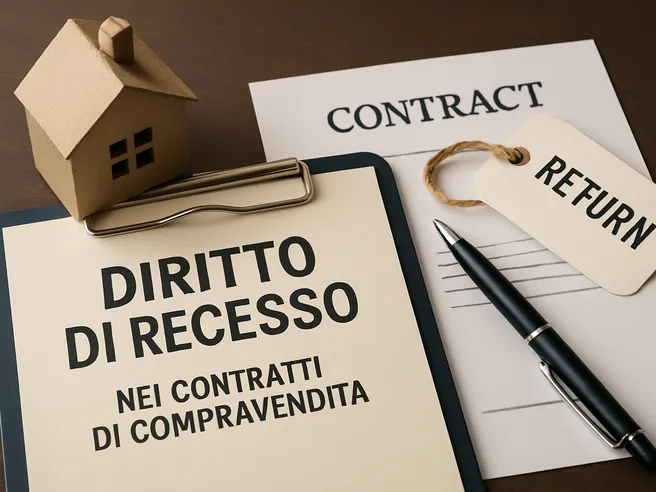 Diritto di recesso nei contratti di compravendita: cosa sapere