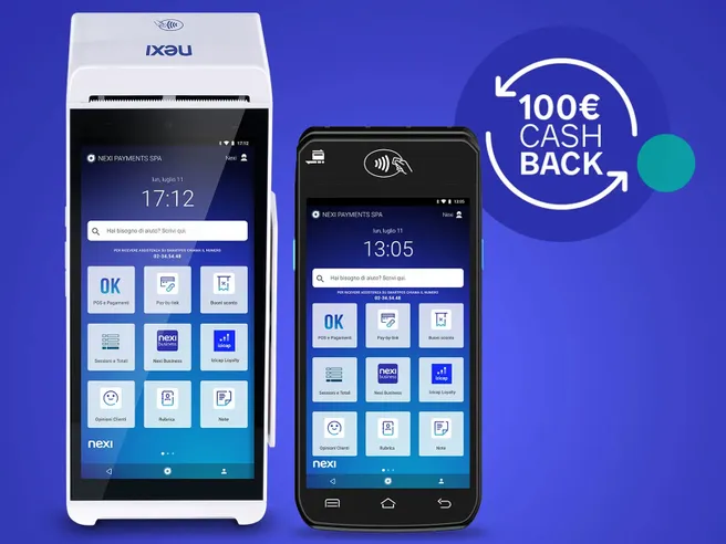Cashback di 100 euro con i POS di Nexi: ecco come ottenerlo