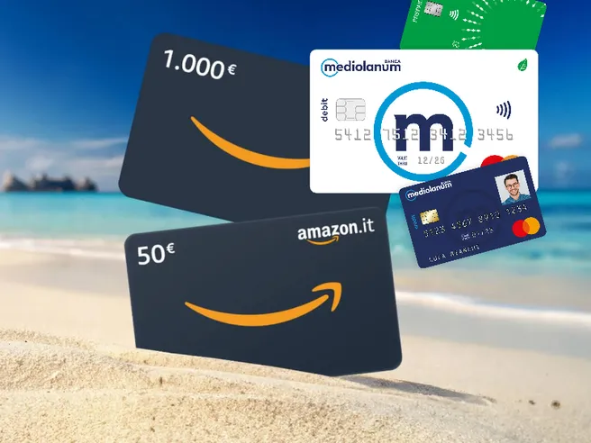 Scegli SelfyConto: Buoni Amazon e Carta di Credito facili da ottenere