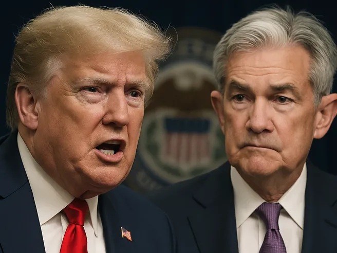 Fed, tassi fermi e crescita rivista al ribasso: Trump insulta Powell
